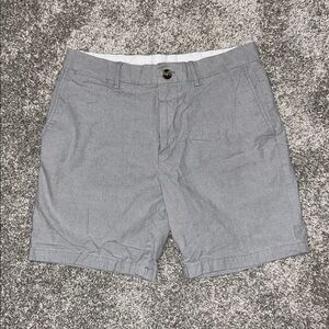 Old Navy Light Gray Men's Flat Front Shorts
